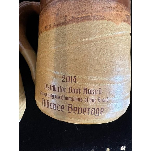 2 New Holland Brewing Coffee Mugs Artisan Pottery Signed - Picture 7 of 10